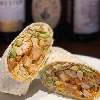 Wrap with eggs, cheese, beef or chicken