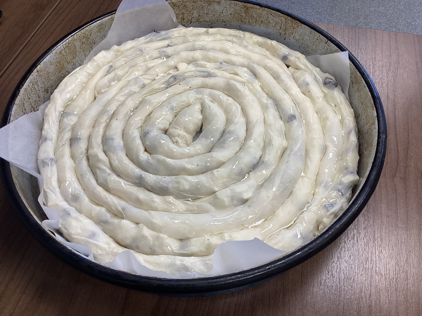 Pita with potatoes